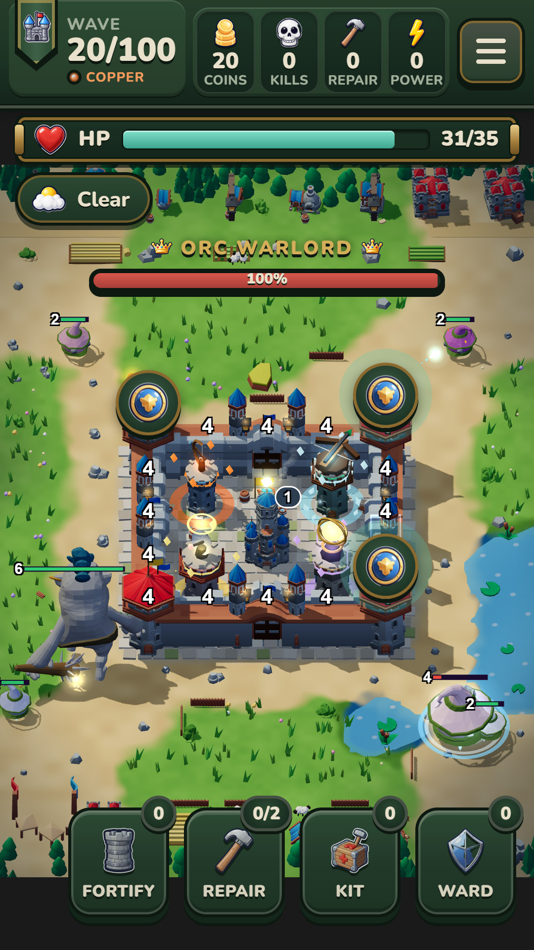 HyperCastle screenshot