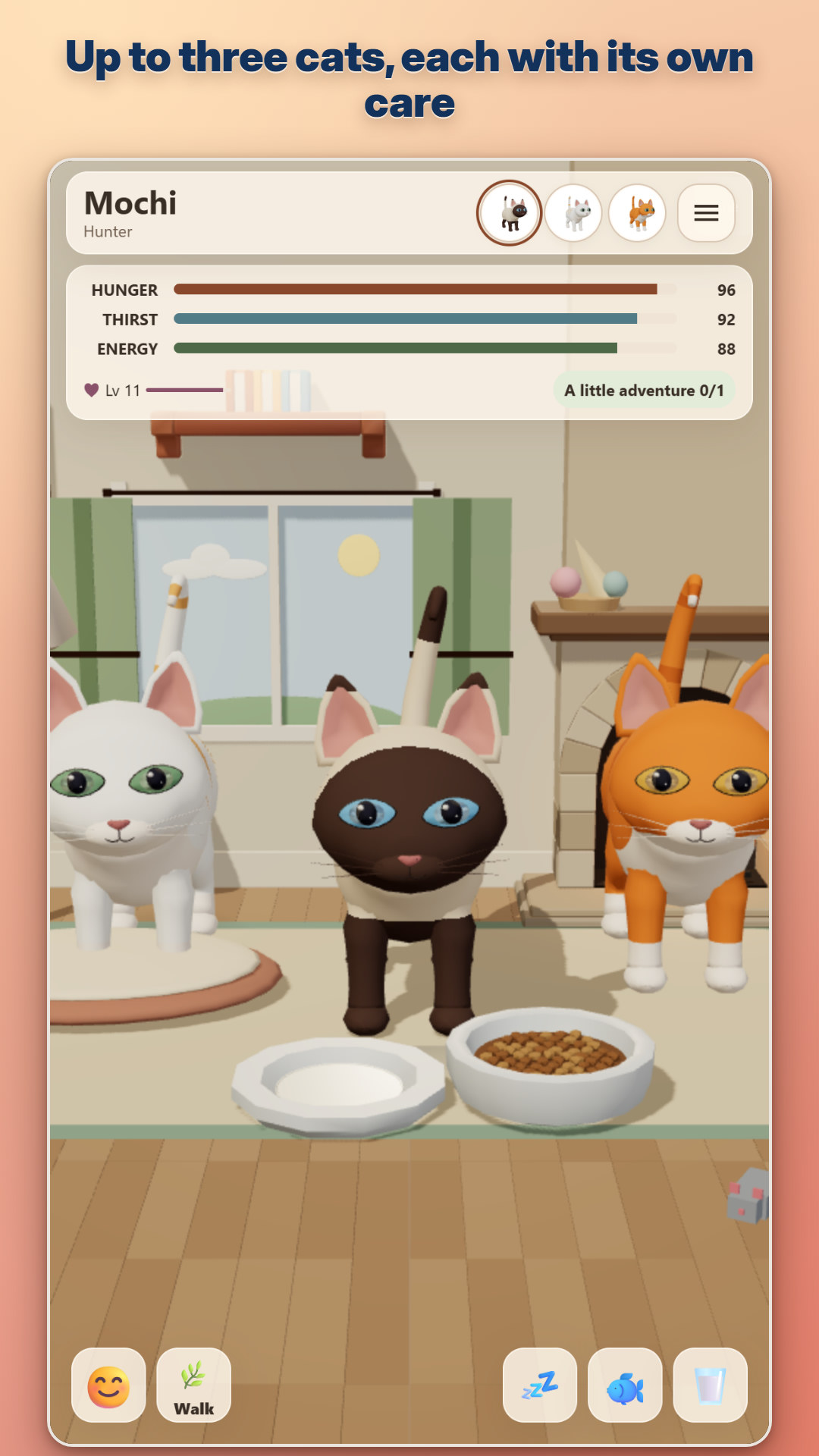 HyperCat: Cozy Cat Pet screenshot