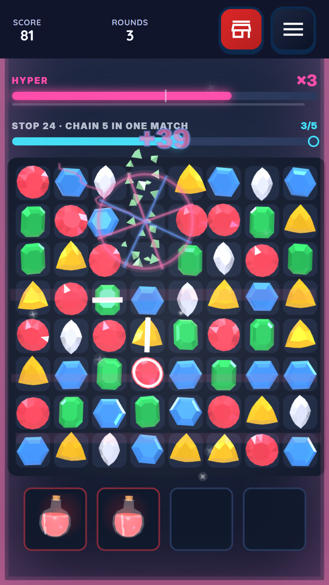 HyperMatch3 screenshot
