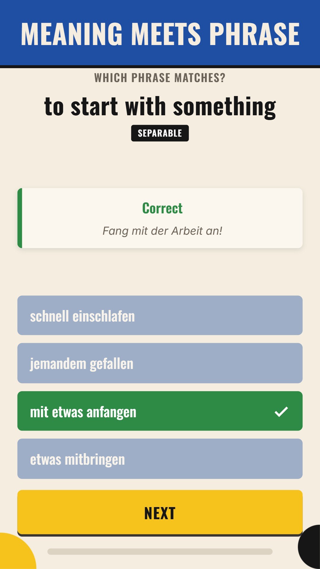 HyperGerman screenshot